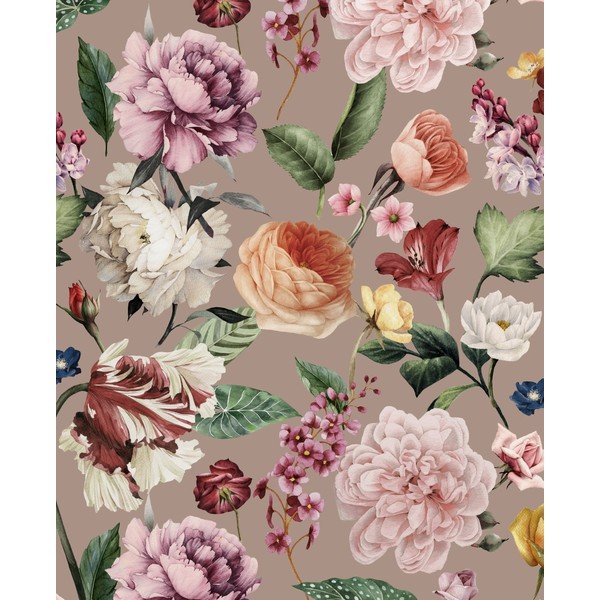 Бежово двустранно одеяло , 130 x 160 cm Fiori - Descanso-image-1