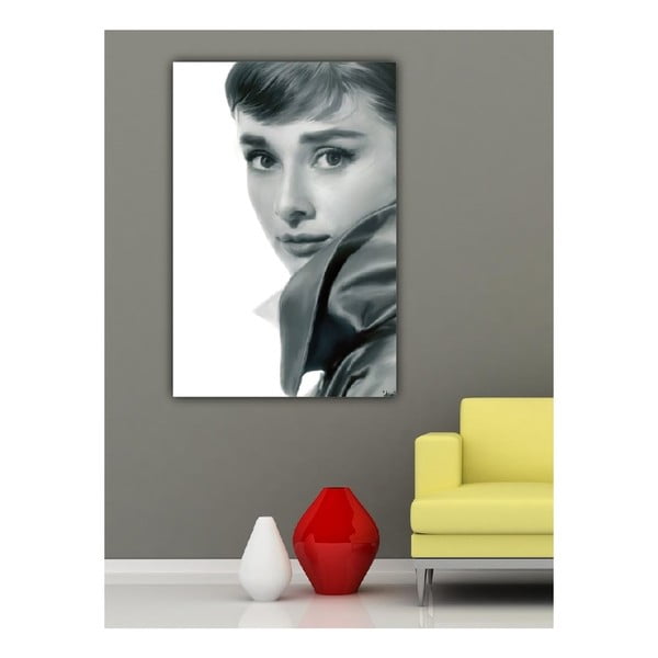 Obraz Audrey Hepburn, 60x40 cm