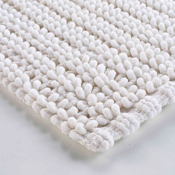 Бял килим за баня 50x80 cm Voltis – douceur d'intérieur-image-3