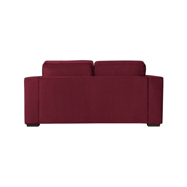 Dvojmístná pohovka v barvě burgundy Cosmopolitan Design Denver-image-3