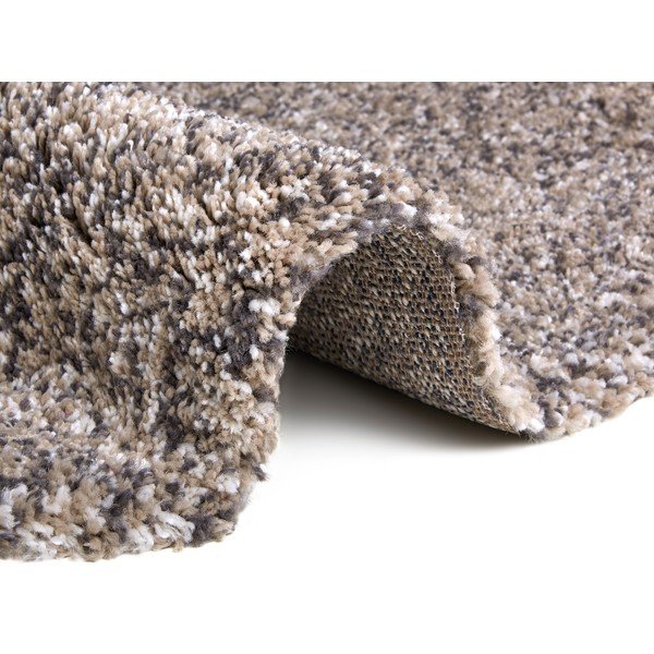 Бежов кръгъл килим ø 120 cm Shag - Hanse Home-image-2