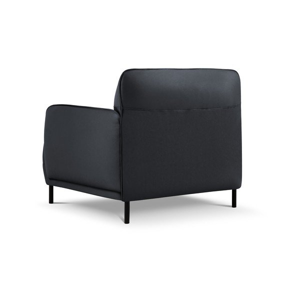 Син кожен фотьойл Neso - Windsor & Co Sofas-image-3