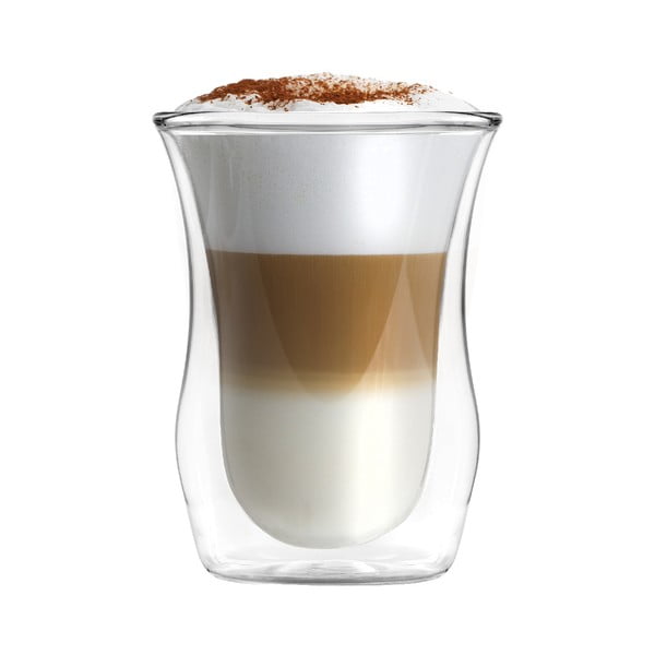 Стъклени чаши в комплект 6 бр. с двойни дъна 250 ml – Vialli Design-image-1