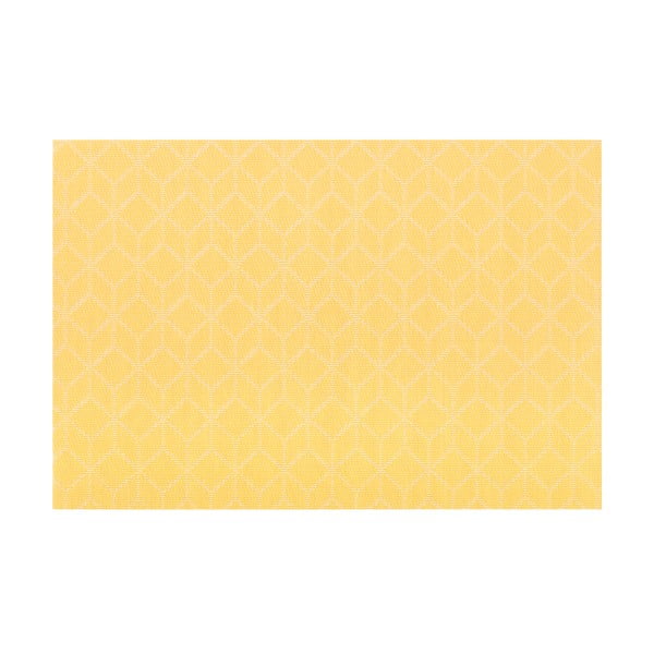 Жълта подложка за хранене Кубчета, 45 x 30 cm - Tiseco Home Studio