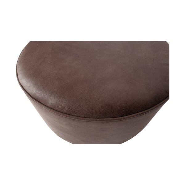 Кафяв пуф , ø 60 cm Coffee - vtwonen-image-1