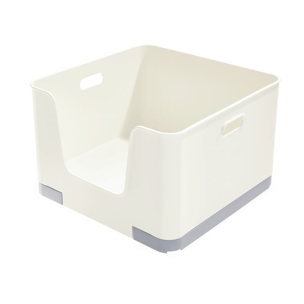 Бяла кутия за съхранение Отворена, 39 x 39 cm Eco - iDesign