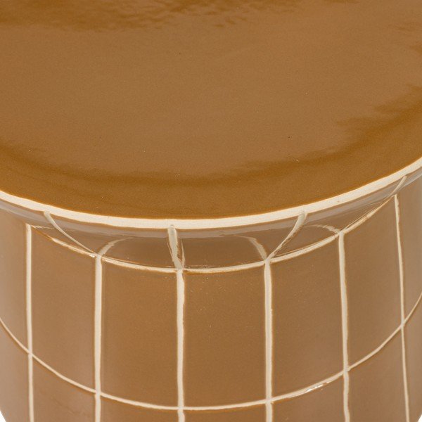 Керамична кръгла странична масичка ø 38 cm Plu – WOOOD-image-4