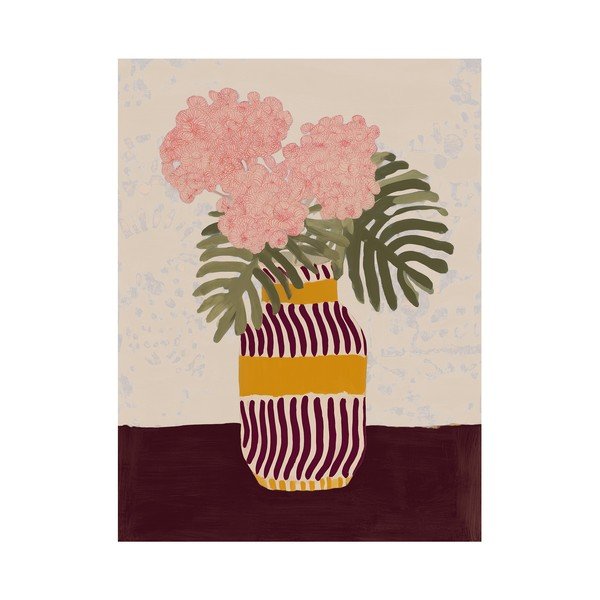 Картина 60x80 cm Striped Vase – Styler