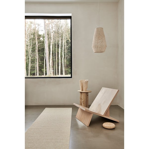 Кремав килим за открито и закрито 70x120 cm Emm Vanilla – Pappelina-image-1