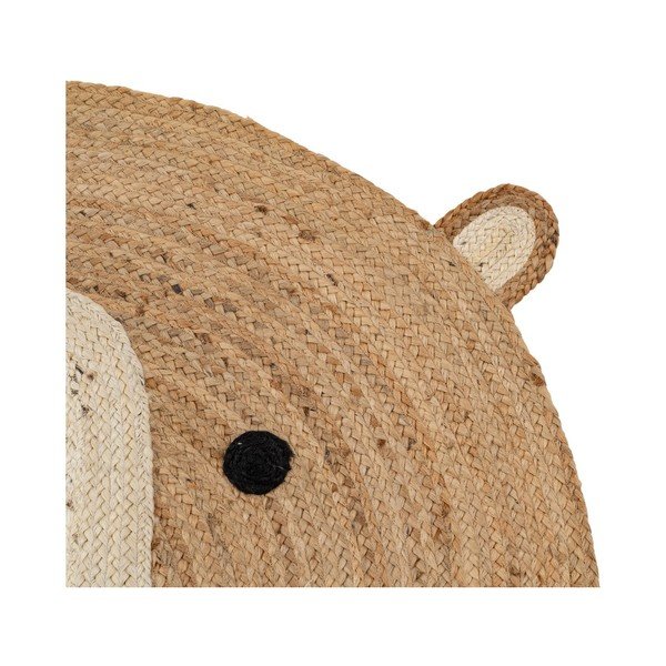 Ютен детски килим в естествен цвят   ø 100 cm Chiquillo – Ixia-image-4