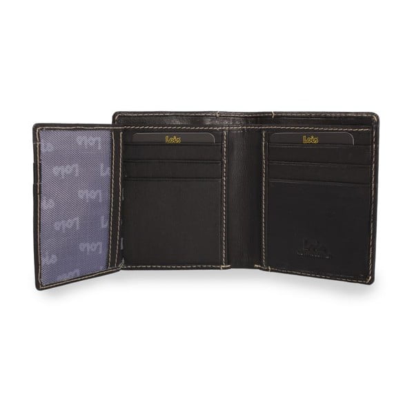 Pánská kožená peněženka LOIS no. 320, černá