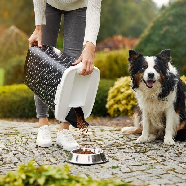 Черна кутия за пелети 25 л Cody - Rotho-image-2