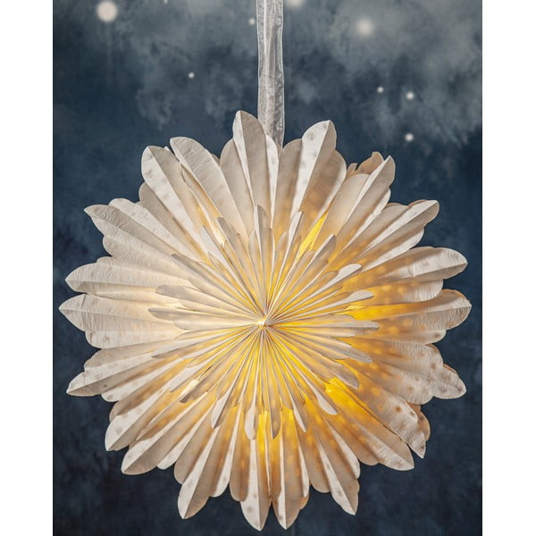 Бяла светлинна украса с коледен мотив Cloud - Star Trading-image-2