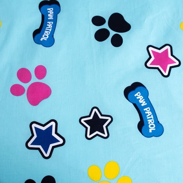 Единично  памучно детско спално бельо със светещ ефект 140x200 cm Paw Patrol – Jerry Fabrics-image-4