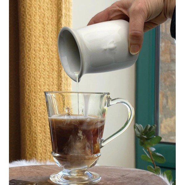 Кремава глинена кана за мляко 200 ml Abeille – La Rochére-image-1