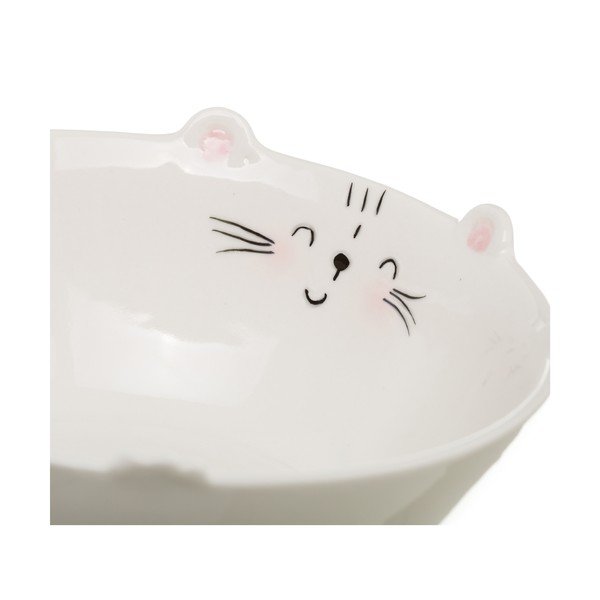 Бяла порцеланова купа Unimasa , ⌀ 16,1 cm Kitty - Casa Selección-image-1