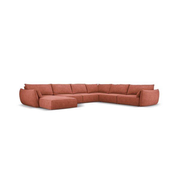 Червен ъглов диван (десен ъгъл) Vanda - Mazzini Sofas-image-2