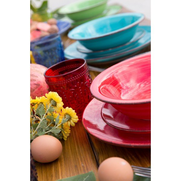 Комплект за хранене от каменна керамика 18 части Baita - Villa d'Este-image-2