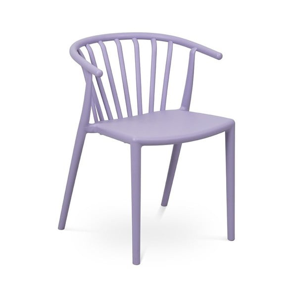 Пластмасов градински стол в цвят лавандула Capri – Bonami Essentials