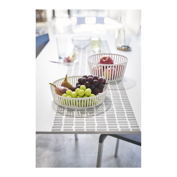 Бяла купа за плодове , ⌀ 21,5 cm Tower - YAMAZAKI-image-4