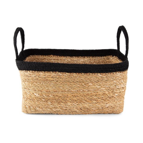 Кошница за съхранение от морска трева Natural, 34 x 23 cm - Compactor-image-3