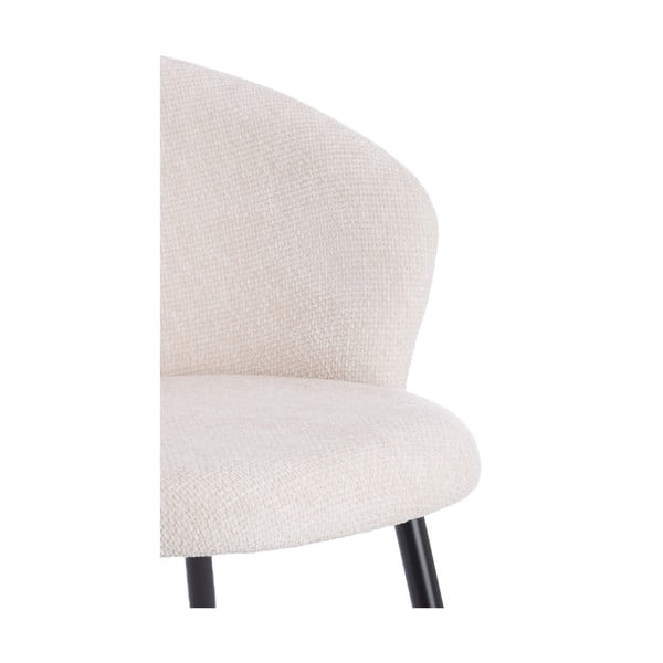 Кремави метални трапезни столове в комплект 2 бр. Radaja – Light & Living-image-2