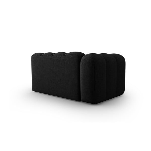 Черно-антрацитен модулен диван (ляв ъгъл) Lupine – Micadoni Home-image-3