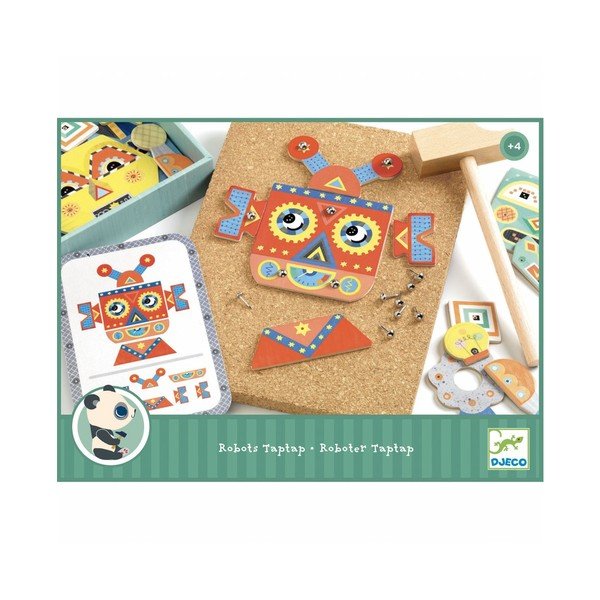 Детска игра с чукове Роботи - Djeco-image-2