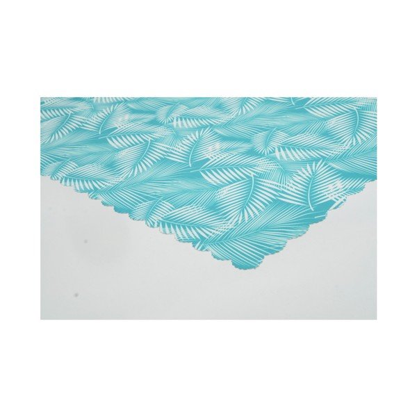 Бягаща пътека за маса от микрофибър Blue Leaves, 45 x 145 cm - Minimalist Cushion Covers-image-1