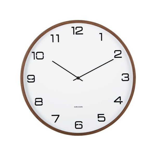 Стенен часовник ø 51 cm Delicado – Karlsson