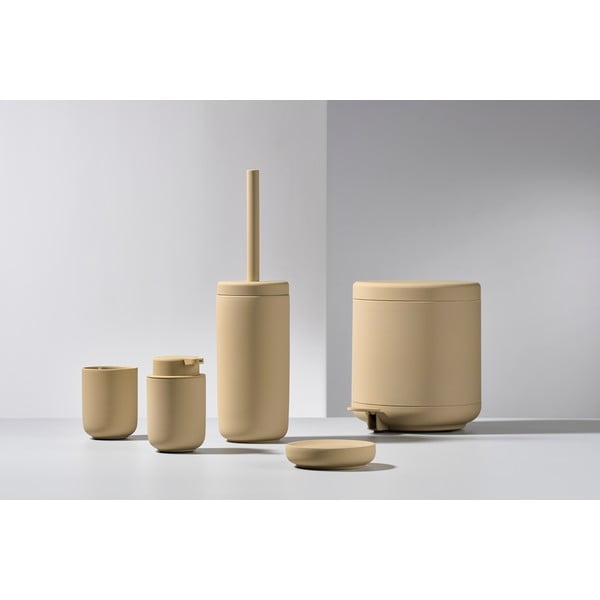 Бежова керамична чаша за четка за зъби Ume - Zone-image-1