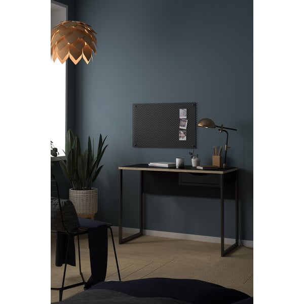 Черна работна маса , 130 x 48 cm Function Plus - Tvilum-image-1