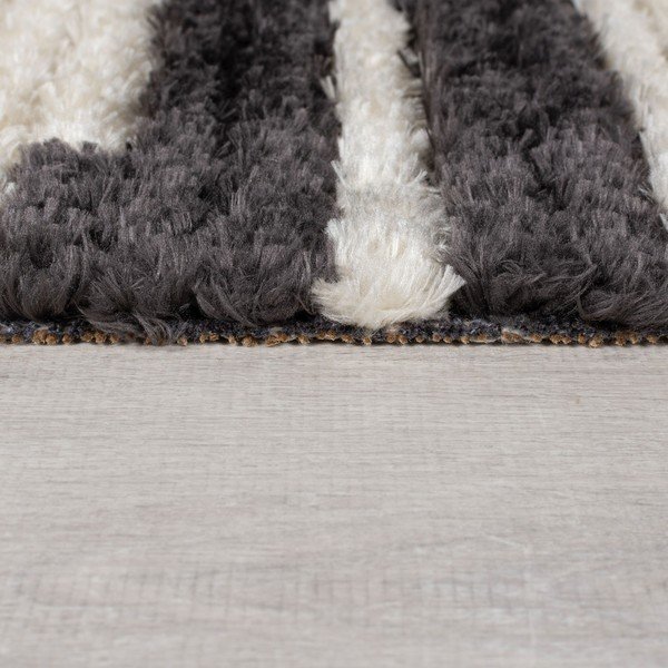 Черно-бял килим 120x170 cm Lina - Flair Rugs-image-4