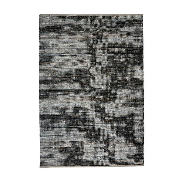 Konopný koberec Coastal Natural/Black, 160x230 cm
