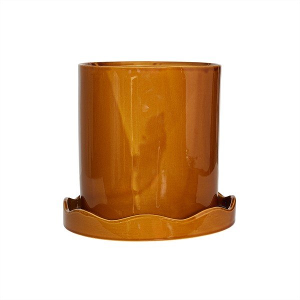 Глинено ръчно изработено покритие за кашпа ø 21,5 cm Nami – OYOY Living Design