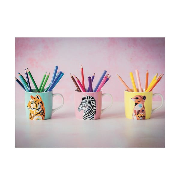 Синя порцеланова чаша Pete Cromer Tiger, 375 ml - Maxwell & Williams-image-2