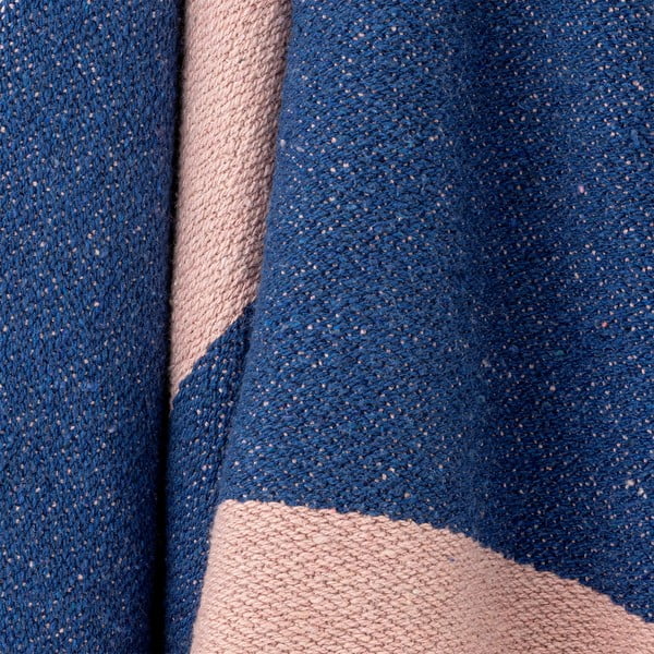 Одеяло в син и розов цвят 130x160 cm Cadeo – Bloomingville-image-4