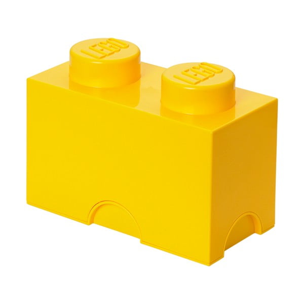 Жълта двойна кутия за съхранение - LEGO®