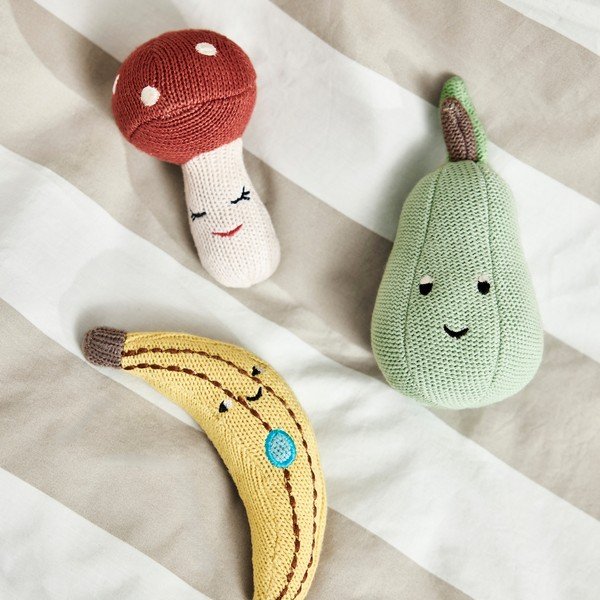 Дрънкалка Banana – OYOY Mini-image-1
