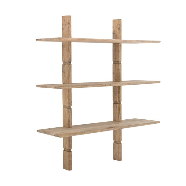 Стенен шкаф за книги от мангово дърво в естествен цвят 96x110,5 cm Millian - Bloomingville-image-1