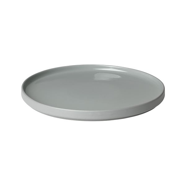 Сива керамична плитка чиния Pilar - Blomus