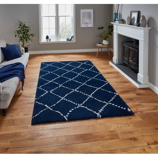 Морски син килим , 200 x 290 cm Royal Nomadic - Think Rugs-image-1