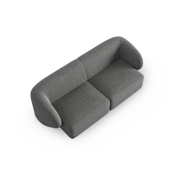 Сив шенилов диван 188 cm Paolo – Milo Casa-image-1