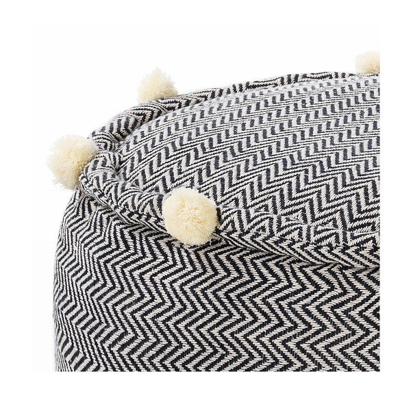 Черно-бяла табуретка Canazei – Tomasucci-image-2