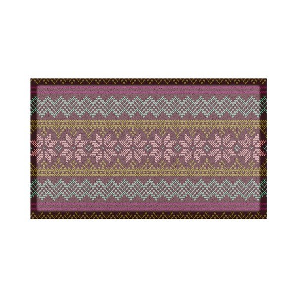 Изтривалка от рециклирана пластмаса 40x70 cm Fair Isle  – Artsy Doormats