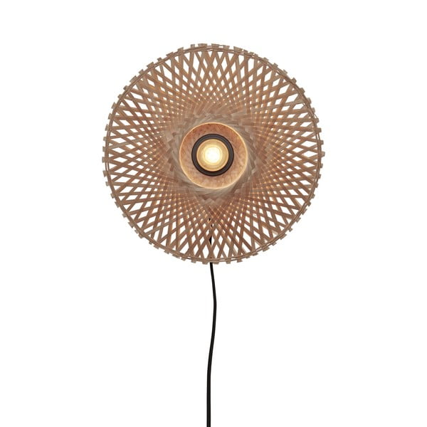 Стенна лампа в естествен цвят ø 30 cm Kalimantan - Good&Mojo