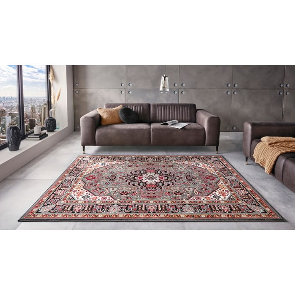Сиво-кафяв килим , 80 x 150 cm Skazar Isfahan - Nouristan-image-1