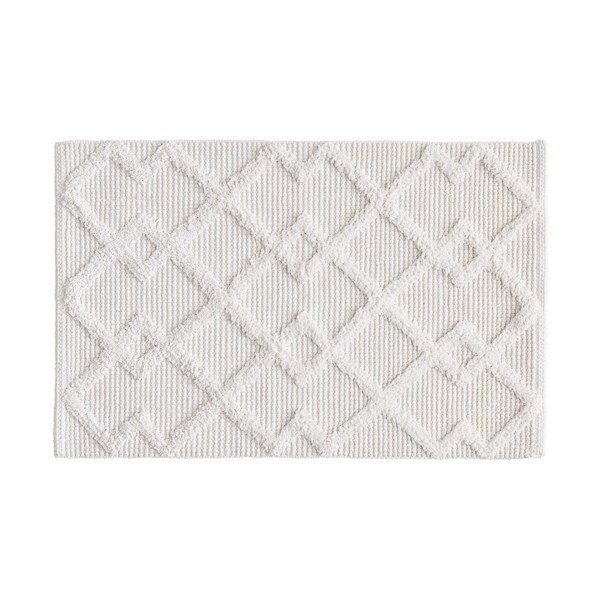 Кремав килим за баня 50x80 cm Otis – douceur d'intérieur