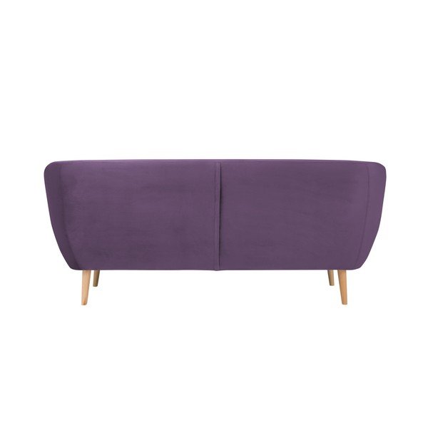 Fialová třímístná pohovka Mazzini Sofas Amelie-image-4