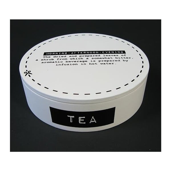 Krabička na čaj White Tea, 17 cm